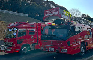 消防車の写真